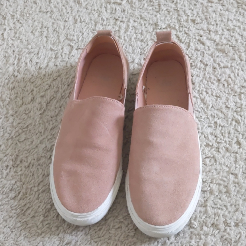 Gap Suede Slip-on Sneakers Shoes in Dusty Rose (9)
